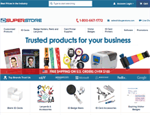Tablet Screenshot of idsuperstore.com